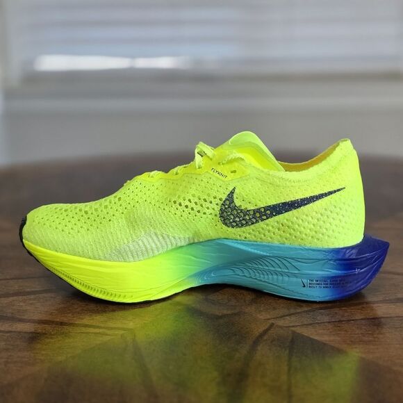 Nike ZoomX Vaporfly Next% 3 Fast Pack Volt Black Blue New DV4129-700 Women's 9 - Picture 8 of 16